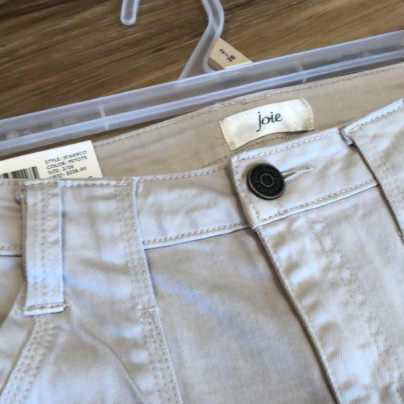 JOIE 2/26 LENGTH PARK CARGO PANTS JEANS, COLOR PEYOTE,CONTEMPORARY FIT - Picture 3 of 6